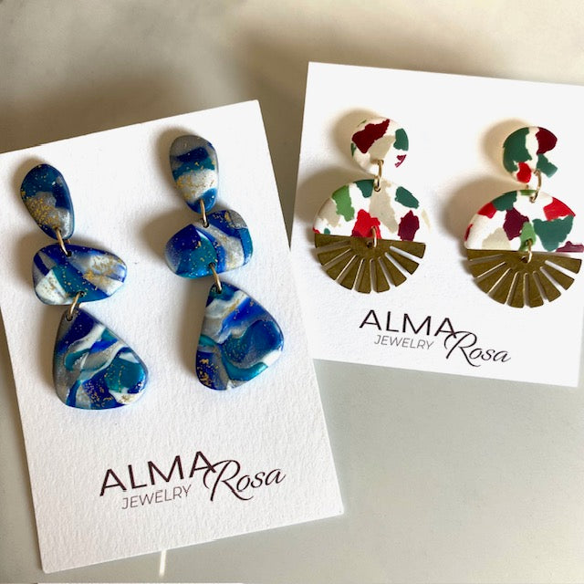 Custom listing for Aaron - Earrings 2 pair